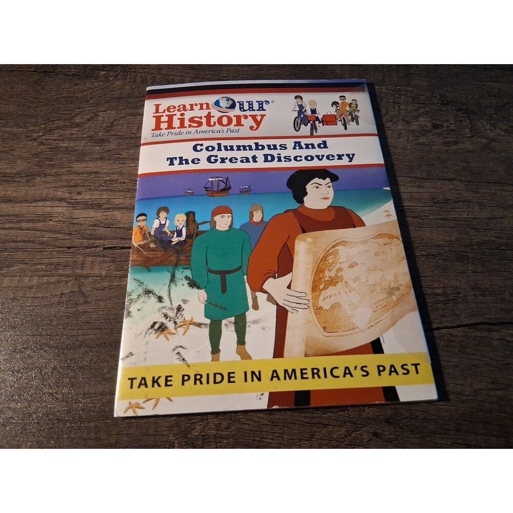 dvd Learn Our History Columbus and the Great Discovery Sealed
